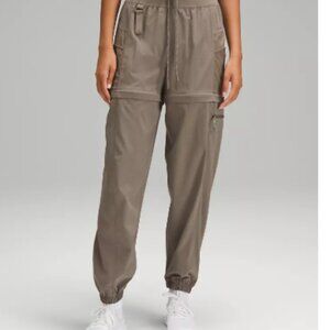 Convertible High-Rise Jogger Hiking Jogger, Woven-Air in Nomad color